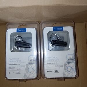 Plantronics Explorer 210 Bluetooth In Ear Headset Black Light Comfortable New